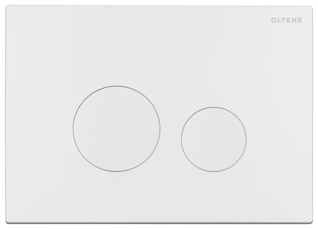 Oltens Lule buton de spălare pentru WC alb mat 57102900