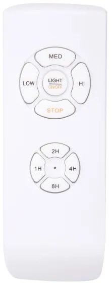 Ventilator de tavan Zambelis 19136-B + telecomandă