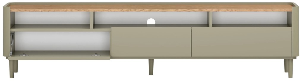 Comodă TV Elivo 220 cm - eucalipt / stejar baltic dune