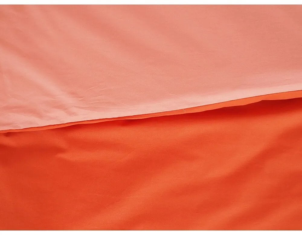 B.E.S. Petrovice Lenjerie de pat din bumbac Double face cărămiziu/ruginiu