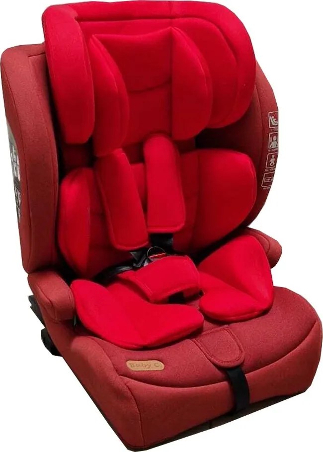 Scaun Auto cu Isofix Baby Care™ Safety Plus, Omologare R-129 i-Size, 9-36 kg, Tetiera reglabila, Sistem de prindere in centura de siguranta, Husa