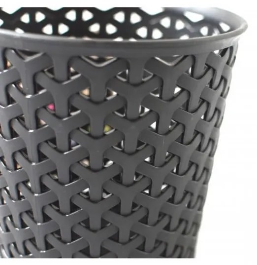 Cupă de depozitare din plastic STIL Y - L- CURVER negru
