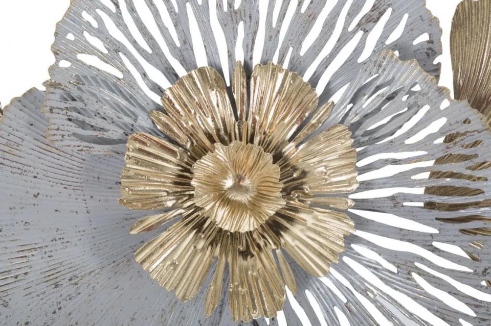 Panou decorativ multicolor din metal, 13,8x8x55,9 cm, Poxy Mauro Ferretti