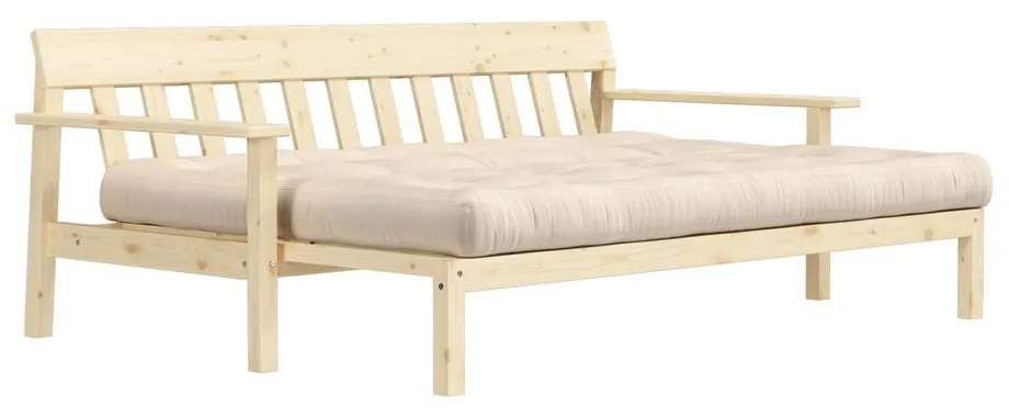 Canapea extensibilă Karup Design Unwind Beige
