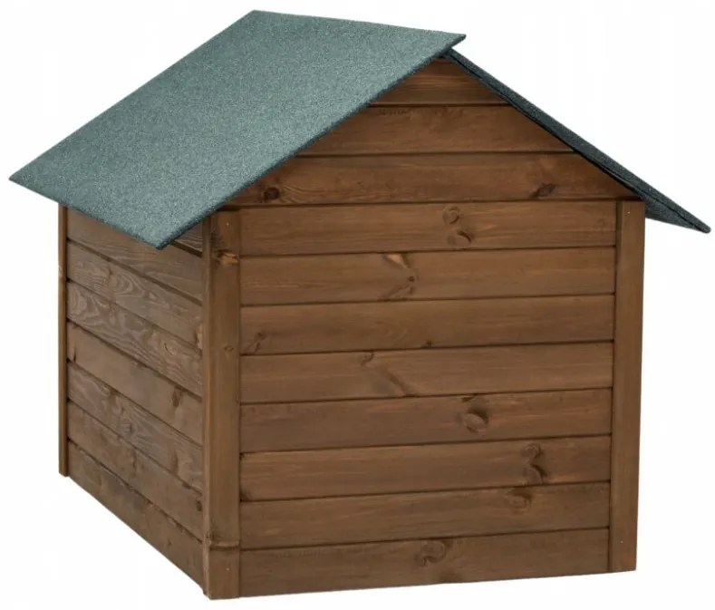 Cușcă izolată pentru câine. XL - 113 cm x 90 cm x 89 cm Gri