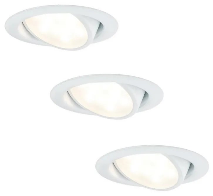 Paulmann 92091 - SET 3x LED Lampă încastrată 3xLED/4,2W/230V