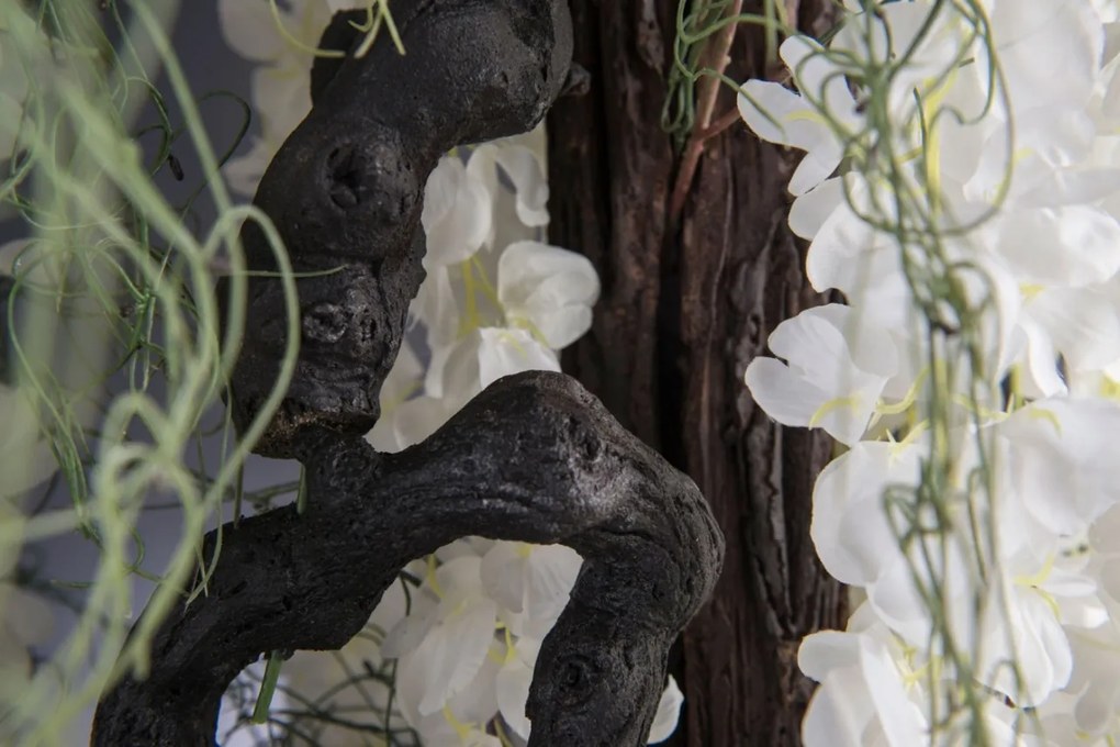 Aranjament floral mare ETERNITY BLACK WISTERIA, H-120cm