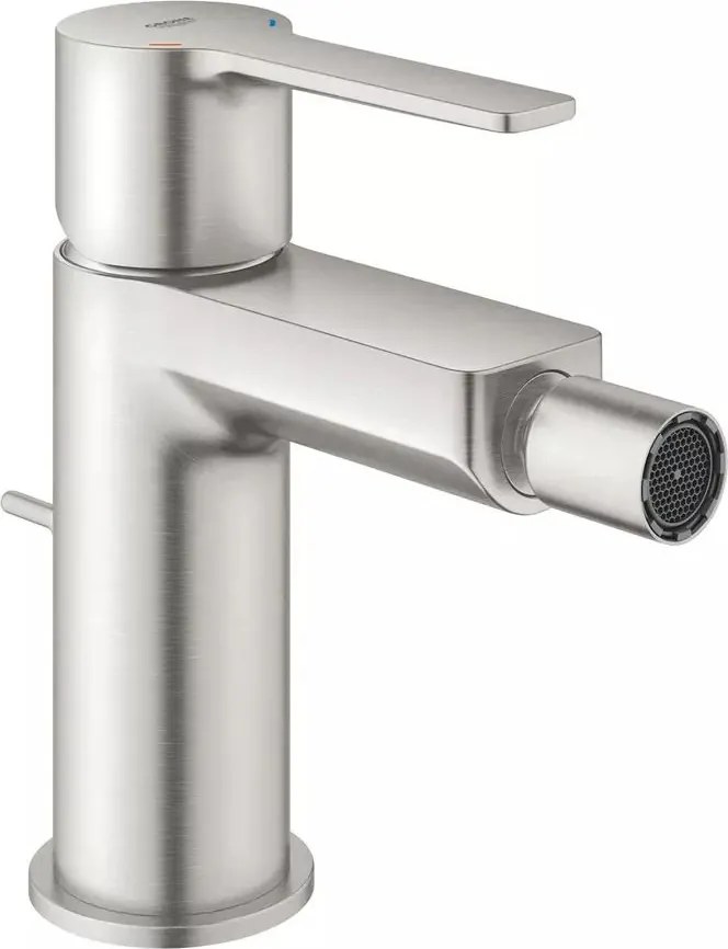 Baterie bideu Grohe Lineare crom periat Supersteel