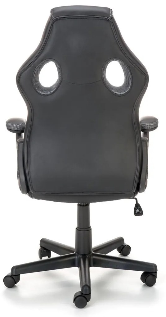 Scaun de birou Berkel negru/gri H117 cm