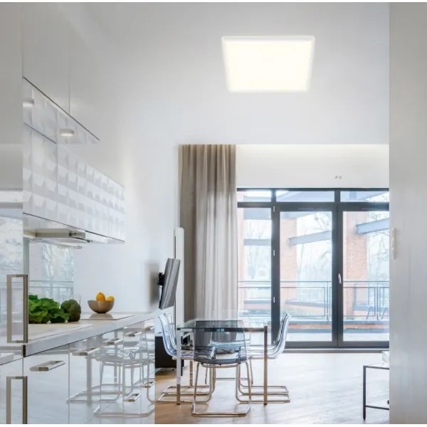Plafonieră LED dimabilă Briloner 7082-016 SLIM LED/22W/230V 2700-6500K + telecomandă