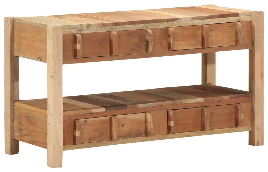 vidaXL Dulap TV, 83x33x46 cm, lemn masiv reciclat