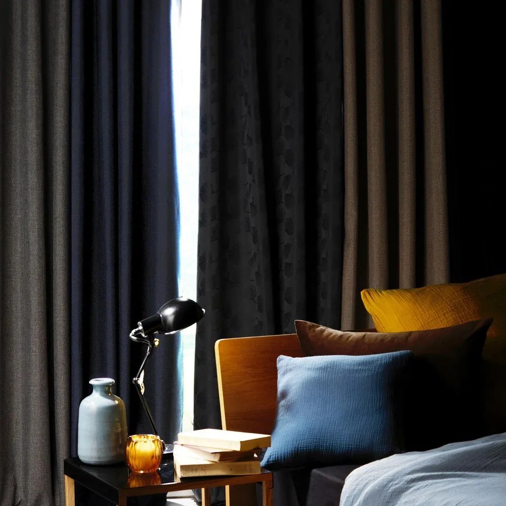 Draperie gri blackout 140x260 cm Crepuscule – douceur d'intérieur