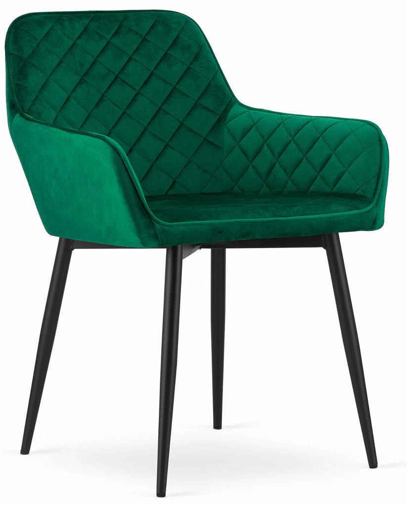 Scaun Bucatarie/Dining Noah Catifea Verde