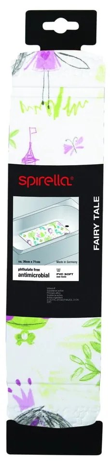 Covoraș antiderapant pentru copii pentru cadă 36x71 cm Fairy Tale – Spirella