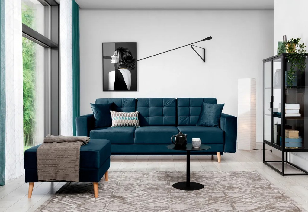 Canapea extensibila Asgard Botanical 80/Monolith 77