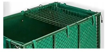 CĂRUCIOR DE GRĂDINĂ 3ÎN1 500KG 220L - WO02