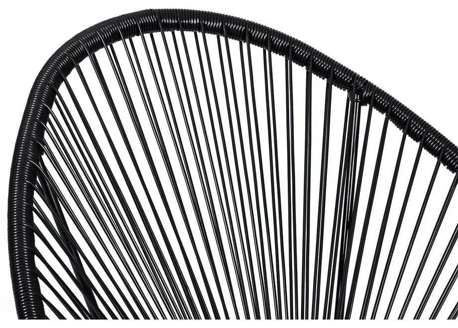 Fotoliu de grădină negru din metal/din plastic Avocado Comfort – Bonami Selection