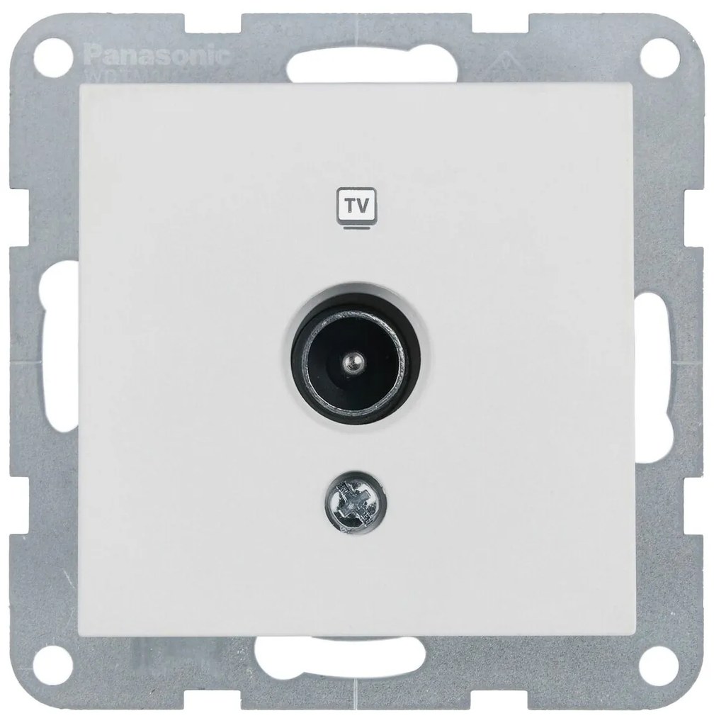 Priza TV finala, IP20, Seashell, Panasonic Karre Plus 55 Soft Touch