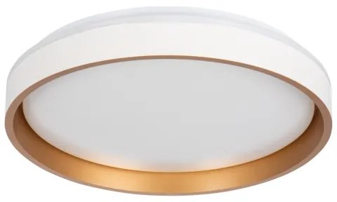 Plafonieră LED Kanlux 37328 SOLN LED/17,5W/230V d. 38 cm alb/auriu