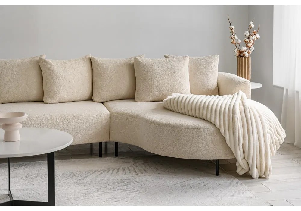 Colțar bej (cu colț pe partea dreaptă) Vitoria – Scandic