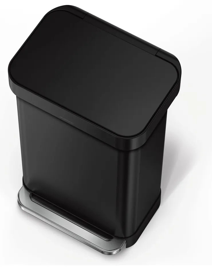 Coș de gunoi cu pedală din oțel 45 l – simplehuman