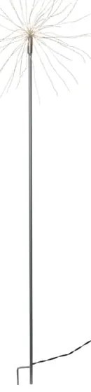 Decorațiune luminoasă reîncărcabilă pentru exterior Star Trading Outdoor Firework Flattio, înălțime 110 cm