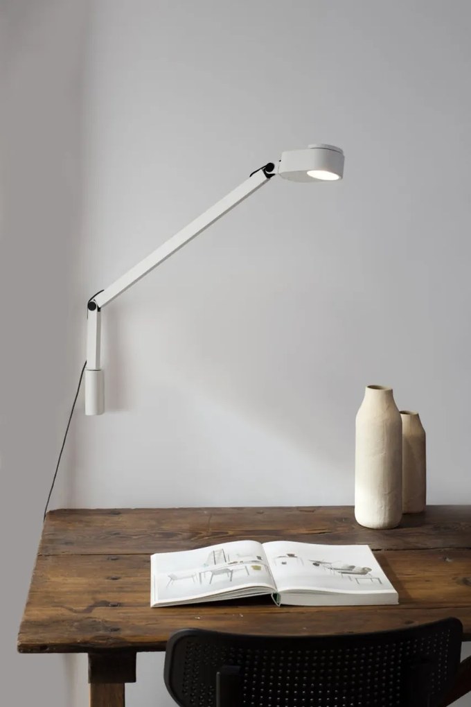 Aplica LED dimabila / Lampa de perete design ultra-modern INVITING alba