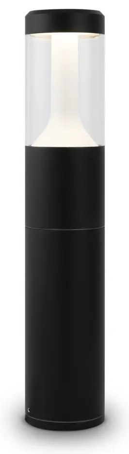 Stalp LED mic pentru iluminat exterior IP54 Koln negru, H-45cm