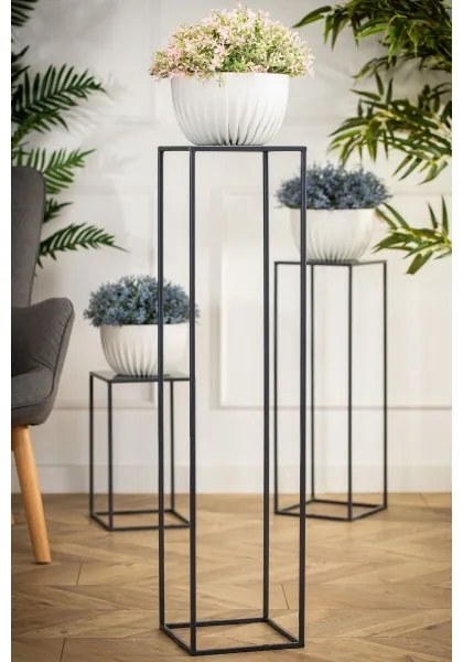 Suport de flori 100x24 cm antracit