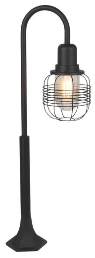 Lampă rustică de exterior neagră IP44 - Guardado