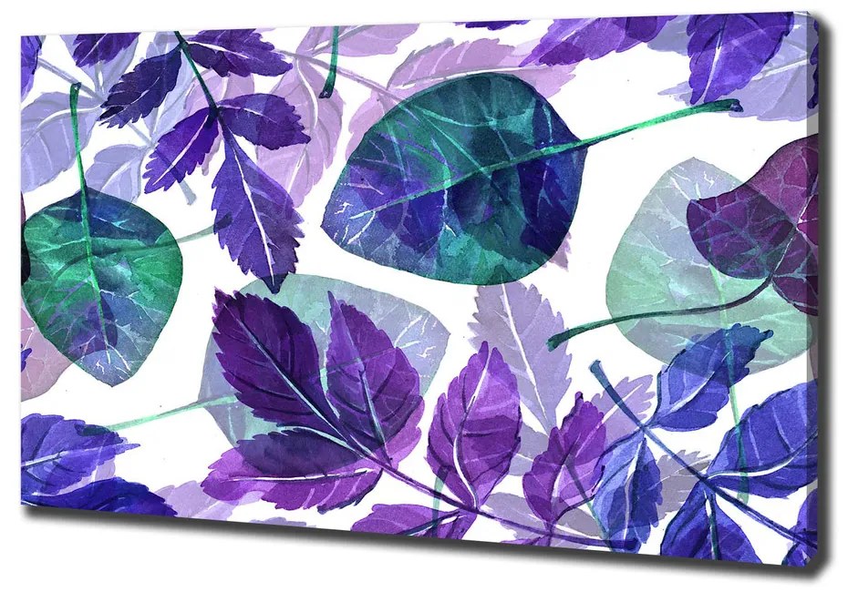Print pe canvas Frunze colorate
