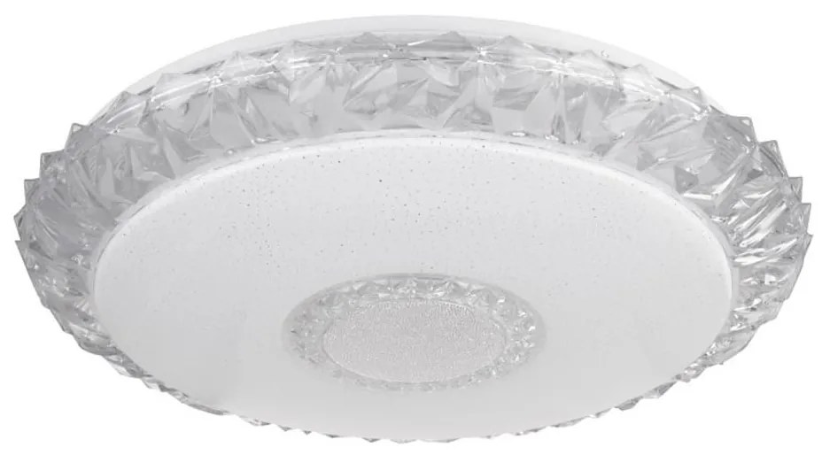 Plafonieră LED dimabilă Globo 48413-40SH EDDIE 40W/230V d. 50 cm Tuya + telecomandă