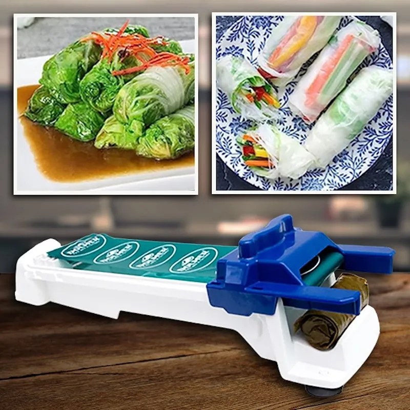 FOODROLL Roll Roller, Funcționare neelectrică, Ușor de utilizat, Alb/Albastru