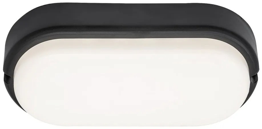 Plafoniera LED pentru iluminat exterior design modern IP54 Hort negru