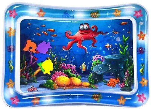 Covor de joacă pentru copii cu tematica lumi marine.