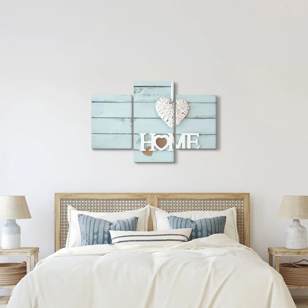 Tablou - I love home (90x60 cm)