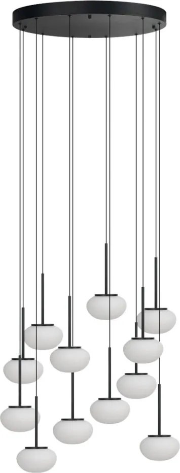 Lustra cu 12 pendule LED SERENITY