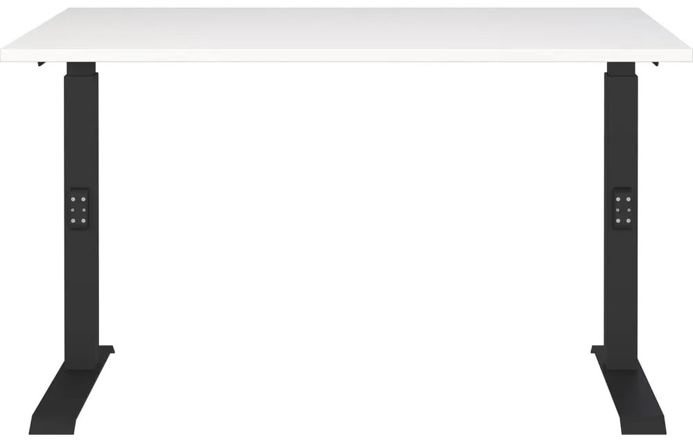 Birou cu blat alb cu înălțime ajustabilă 80x120 cm Downey – Germania