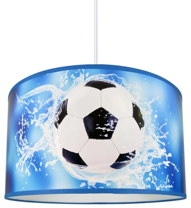 Lustră copii pe cablu FOTBALL 1xE27/60W/230V