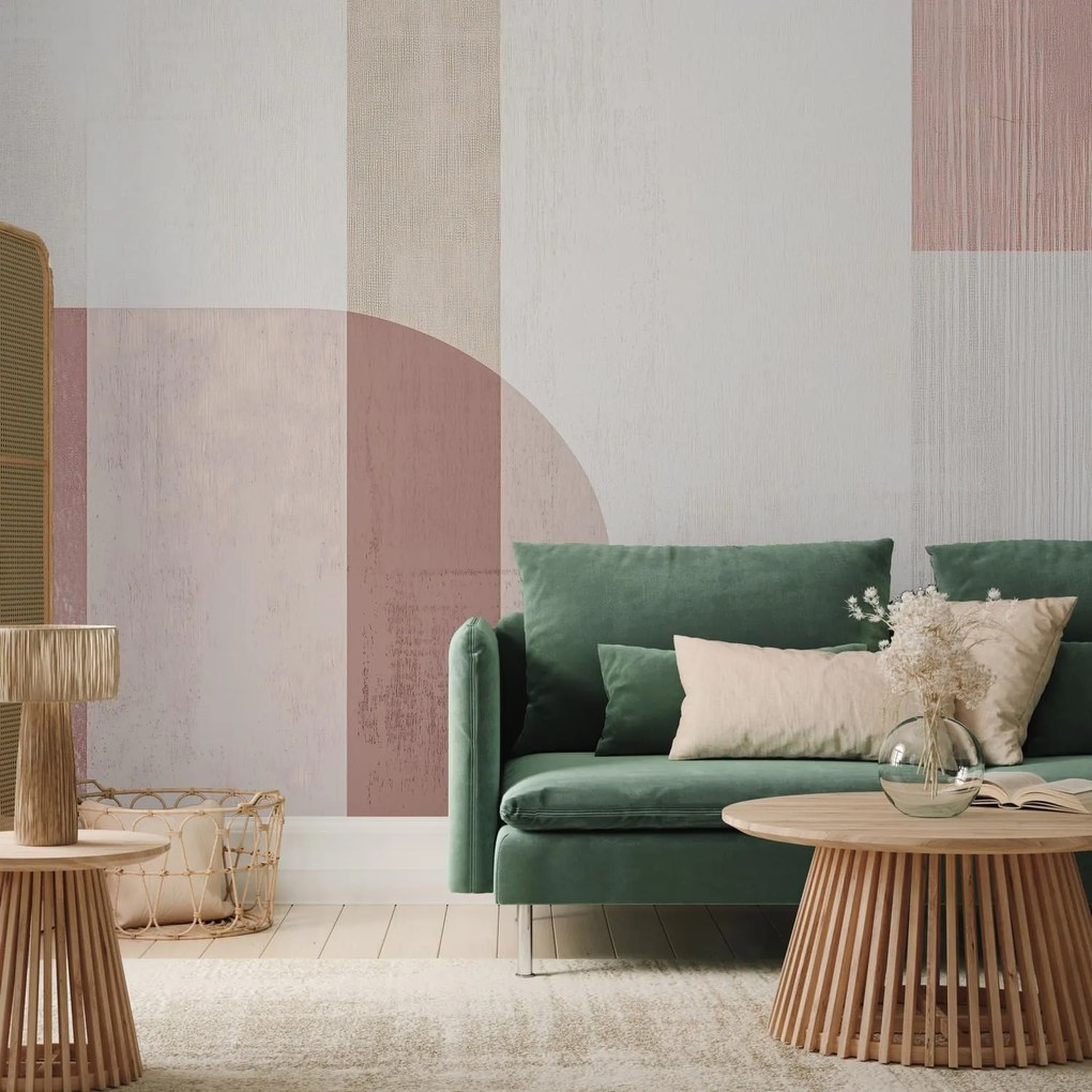 Fototapet - Tapet minimalist bej (147x102 cm)