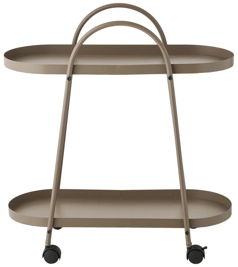 Măsuță de servire cu roți din metal 27,5x60 cm Empoli – House Nordic