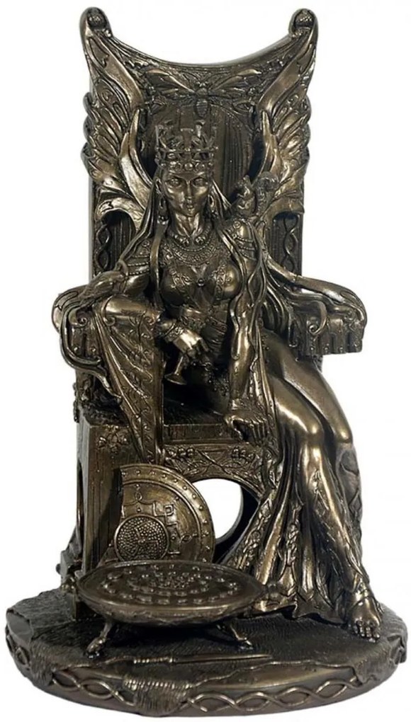 Statueta finisaj bronz Regina 28 cm