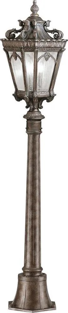 Kichler KL-TOURNAI4-M - Lampă de exterior TOURNAI 1xE27/60W/230V IP44, finisaj bronz
