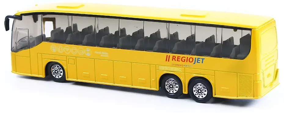 Autobus RegioJet metal/plastic, 18,5 cm