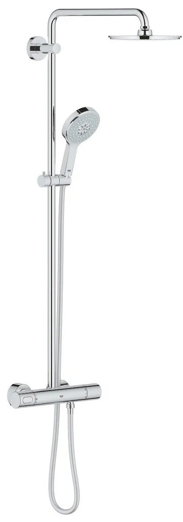 Coloana dus Grohe Rainshower System 210, termostatata, 101cm, crom - 27967000