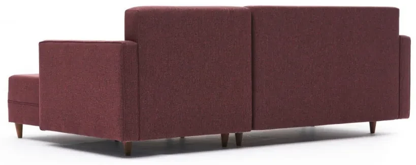 Coltar Extensibil Aydam Right, Poliester, Bordo