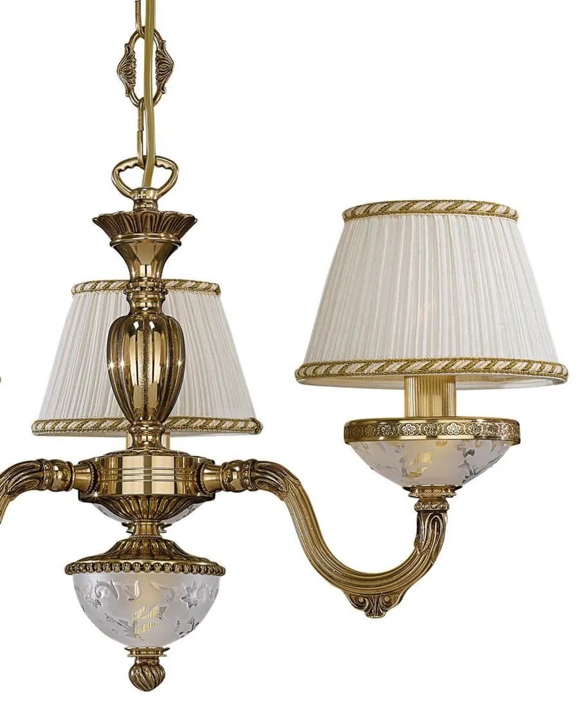 Candelabru din alama 3 brate design italian 6502