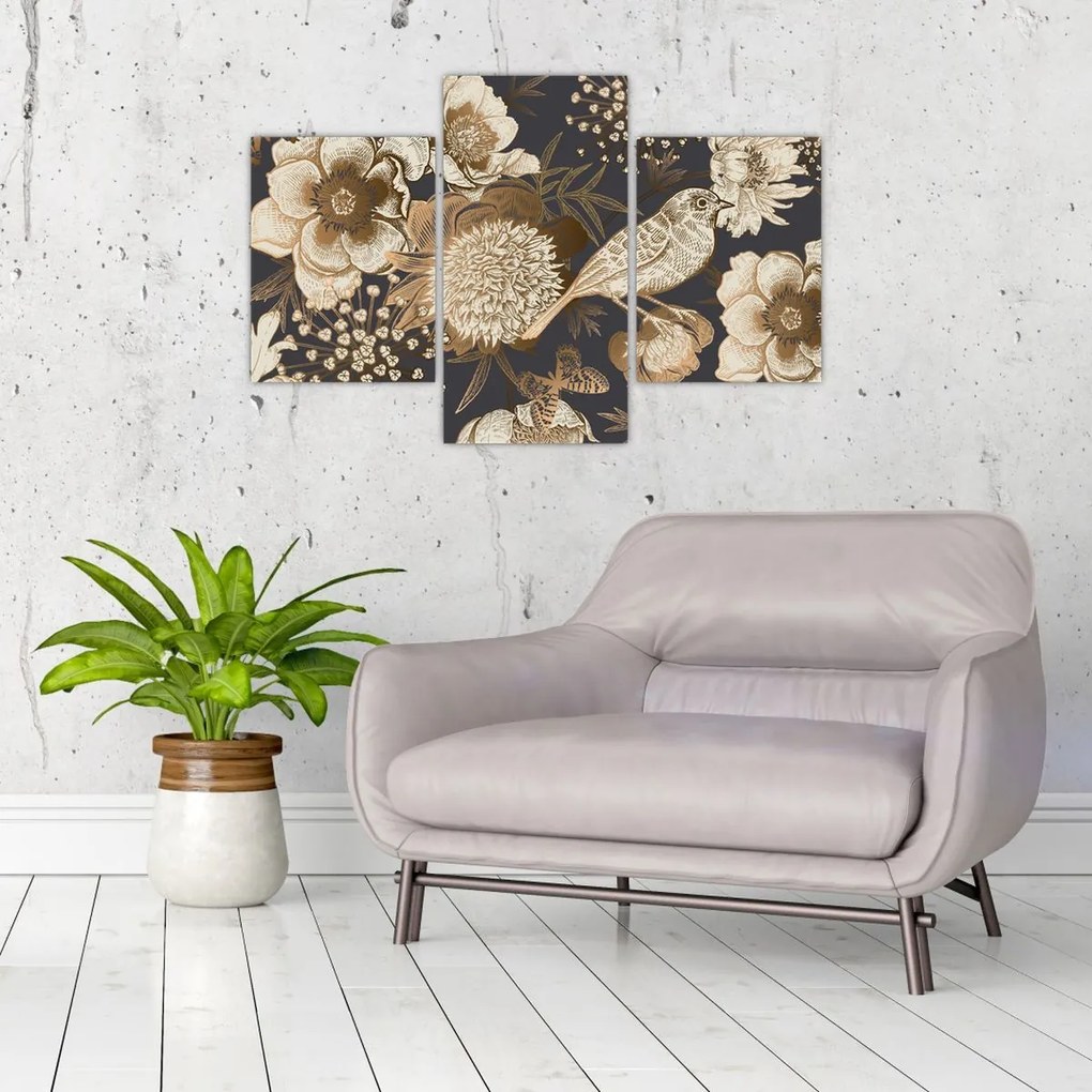 Tablou - Grădina de aur (90x60 cm)