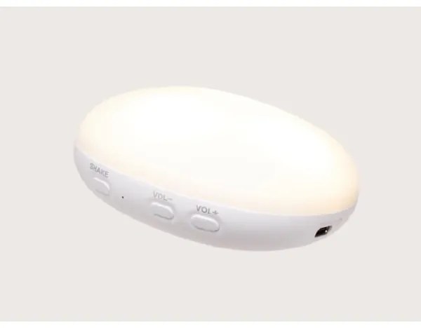 Pluș de îmbrățișat cu sunete și lumină Moonie iepuraș 2.0 organic polar