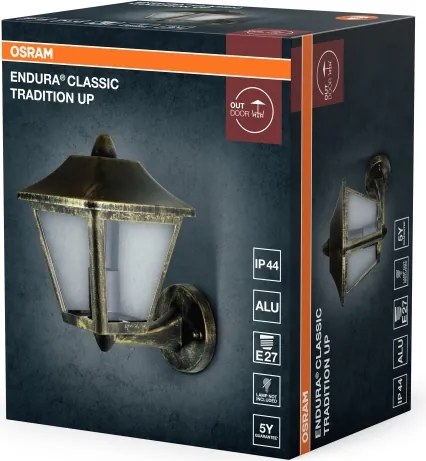 Osram - Aplica de perete pentru exterior TRADITION UP 1xE27/60W/230V IP44